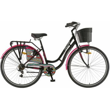 Bicicleta Oras Polar Grazia 6s 2023 - 28 inch, L, Negru