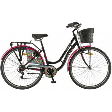 Bicicleta Oras Polar Grazia 6s 2023 - 28 inch, M, Negru