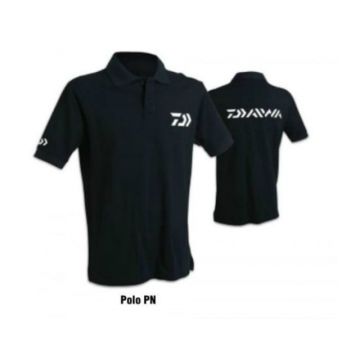 Tricou Polo Negru Daiwa (Marime: L)