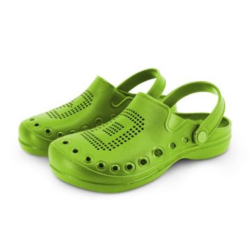 Papuci Delphin OCTO, Verde Lime (Marime: 41)