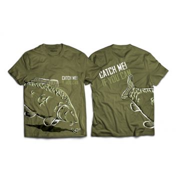 Tricou Delphin Catch Me Kapor, Green (Marime: S)