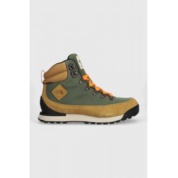 The North Face pantofi Back-To-Berkeley IV Textile WP barbati, culoarea verde