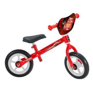 Bicicleta copii Disney CARS, Roti 10inch, Rosu