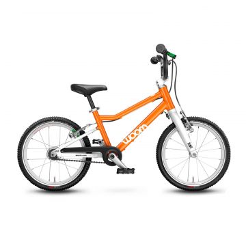 Bicicleta Copii WOOM 3 Automagic - 16 Inch, Portocaliu