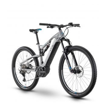 Bicicleta Electrica Full Suspension Raymon FullRay 130E 5.0 - 29 Inch, L, Gri-Negru - Deore