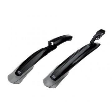 Set aripi pentru bicicleta Force Ward, 24inch - 29inch, Plastic, Negru