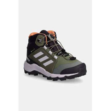 adidas TERREX pantofi copii TERREX MID GTX culoarea verde, ID0928