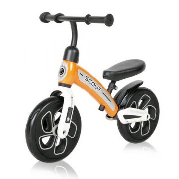 Bicicleta de echilibru Scout, pentru copii intre 2-4 ani, ghidon reglabil (Portocaliu)