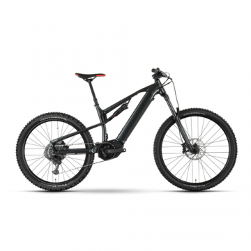 Bicicleta Electrica Full Suspension Raymon TrailRay 160E 7.0, roti 29 Inch, L, 9 viteze,  motor 250W, autonmie 100km (Gri)