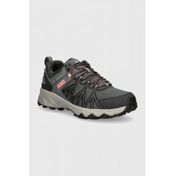 Columbia pantofi Peakfreak II Outdry femei, culoarea gri, 2100101