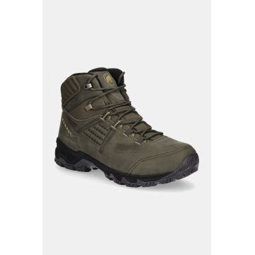 Mammut pantofi Mercury IV Mid GTX barbati, culoarea verde, izolare usoara, 3030.04710