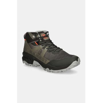 Mammut pantofi Sertig II Mid GTX barbati, culoarea verde