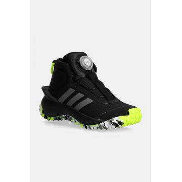 adidas pantofi copii FORTATRAIL BOA culoarea negru, IF9259