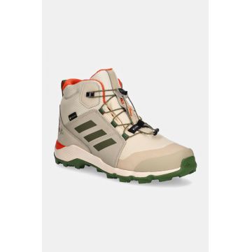 adidas TERREX pantofi copii TERREX MID GTX DISNEY culoarea bej, ID3452