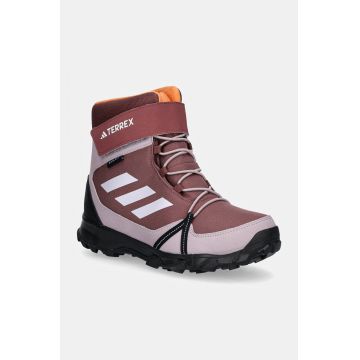 adidas TERREX pantofi copii TERREX SNOW CF R.RDY culoarea roz, ID0936