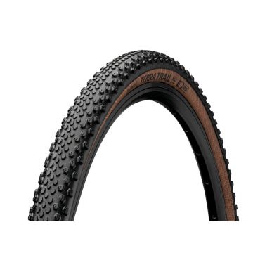 Anvelopa pliabila Continental Terra Trail Shieldwall 40-622 (28 x 1.50) negru/maro