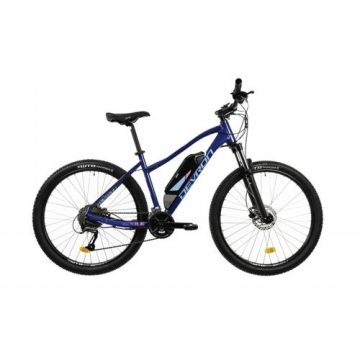 Bicicleta electrica Devron Riddle W1.7, 27.5 Inch, 450 mm (Albastru)