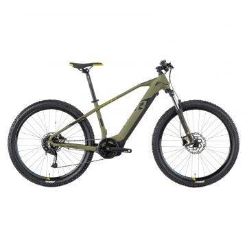 Bicicleta Electrica Raymon HardRay E 4.0 - 27.5 Inch, M, Verde