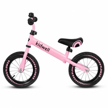 Bicicleta fara pedale Kidwell cruzer flower pink