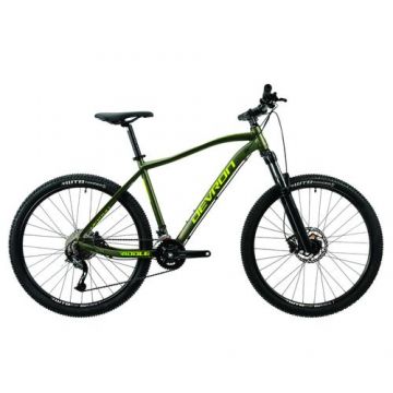 Bicicleta Mtb Devron RM3.7, roti 27.5 Inch, cadru aluminiu 490mm L, 18 viteze, Verde