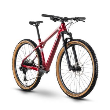 Bicicleta Mtb Raymon HardRay 7.0, roti 29 Inch, cadru carbon L, frane pe disc, 12 viteze, Rosu