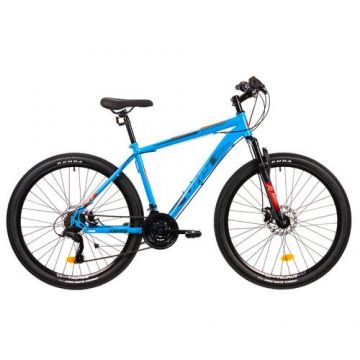 Bicicleta Mtb Terrana 2705, roti 27.5 Inch, cadru otel M, 21 viteze, Albastru