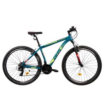 Bicicleta Mtb Terrana 2923, roti 29 Inch, cadru aluminiu L, franare v-brake, Verde