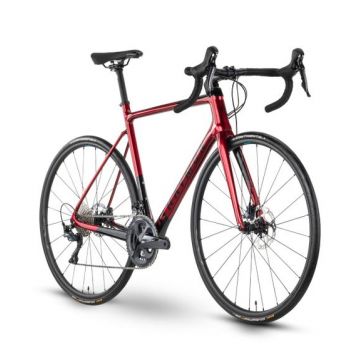 Bicicleta Sosea Raymon RaceRay 8.0, roti 28 Inch, cadru carbon L,  12 Viteze, Rosu/Negru