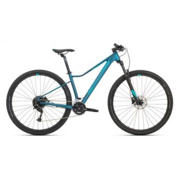 Bicicleta Superior XC 859 W, roti 29inch cadru aluminiu 16inch S, frane hidraulice pe disc (Turcoaz)