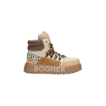 Bogner bocanci de piele ANTWERP culoarea bej, 22441245