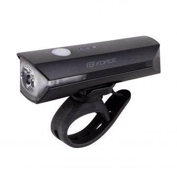 Far fata Force Flux 550 Lumeni USB negru