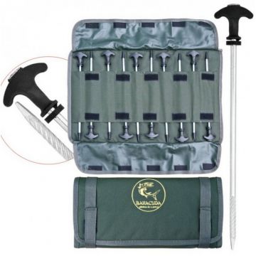 Set cuie cort Baracuda XL Peg Set, 31cm, 10buc