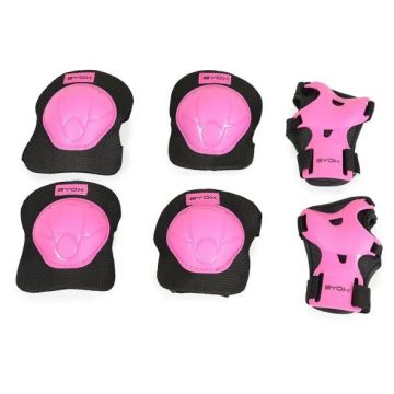 Set protectii Moni Pinky 6 piese Roz