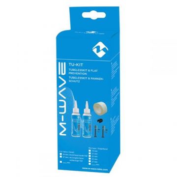 Kit Tubeless M-WAVE Tu-Kit, 2 Roti