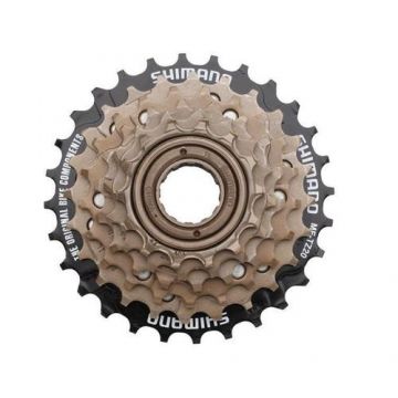 Pinion Filetat Shimano Tourney MF-TZ20, 6 viteze, 14-28T, Maro