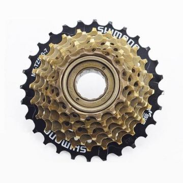 Pinion Filetat Shimano Tourney MF-TZ500-7, 14T-28T, MEGA RANGE, 7 Viteze