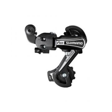 Schimbator spate Shimano Tourney RD-TY21-B GS, 6 Viteze, Prindere Directa, Negru