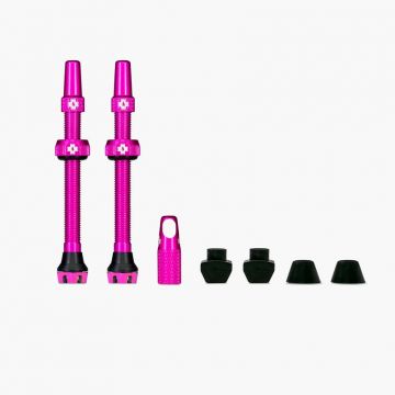 Valve tubeless Muc-Off Tubeless Valves V2 44mm Roz