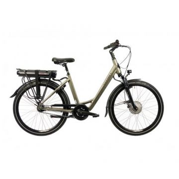 Bicicleta Electrica Corwin 26326, roti 26 Inch, cadru aluminiu 460mm, motor 250 W, Gri