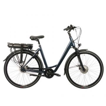 Bicicleta Electrica Corwin 28326, roti 28 Inch, cadru 530mm, 7 Viteze, motor 250 W, Albastru