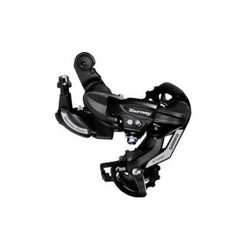 Schimbator Spate Shimano Tourney TY500, 6/7 Viteze, Negru