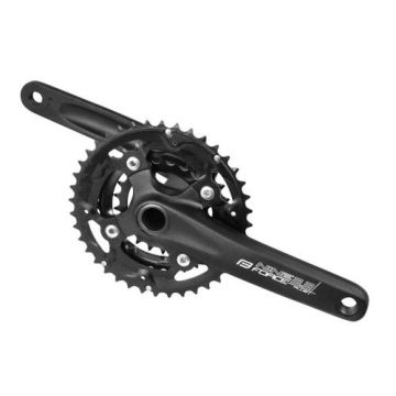 Pedalier Force F NINE 3.3+ Al 40/30/22T 175mm, Negru