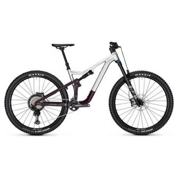 Bicicleta MTB Full Suspension FOCUS Jam 6.9 29 (Marime Cadru: S), Argintiu/Mov Bicicleta MTB Full Suspension FOCUS Jam 6.9 29 (Marime Cadru: S), Argintiu/Mov