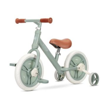 Bicicleta de echilibru 2 in 1, Lorelli Energy, include pedale si roti auxiliare, Green Bicicleta de echilibru 2 in 1, Lorelli Energy, include pedale si roti auxiliare, Green