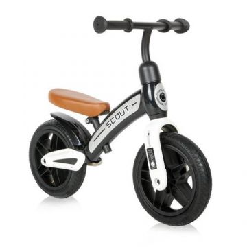 Bicicleta de echilibru Lorelli Scout Air, roti cu camera si cauciuc, de la 2 ani pana la 4 ani, sa reglabila, Negru Bicicleta de echilibru Lorelli Scout Air, roti cu camera si cauciuc, de la 2 ani pana la 4 ani, sa reglabila, Negru