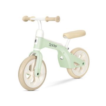 Bicicleta de tranzitie 2 in 1, Lorelli Spider, fara pedale, roti mari, Mint Bicicleta de tranzitie 2 in 1, Lorelli Spider, fara pedale, roti mari, Mint