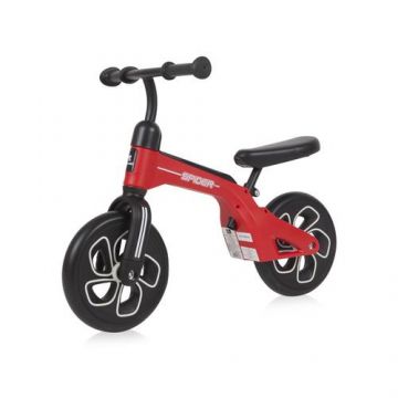 Bicicleta de tranzitie 2in1 Lorelli Spider, fara pedale, roti mari, Rosu Bicicleta de tranzitie 2in1 Lorelli Spider, fara pedale, roti mari, Rosu