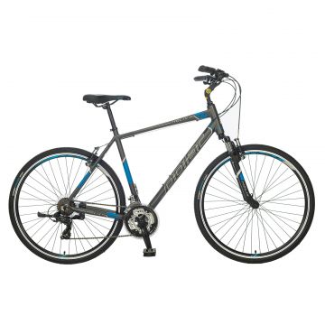 Bicicleta Trekking Polar Helix - 28 Inch, XL, Gri-Albastru